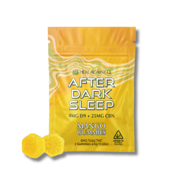 sleep gummies. Mango. After Dark