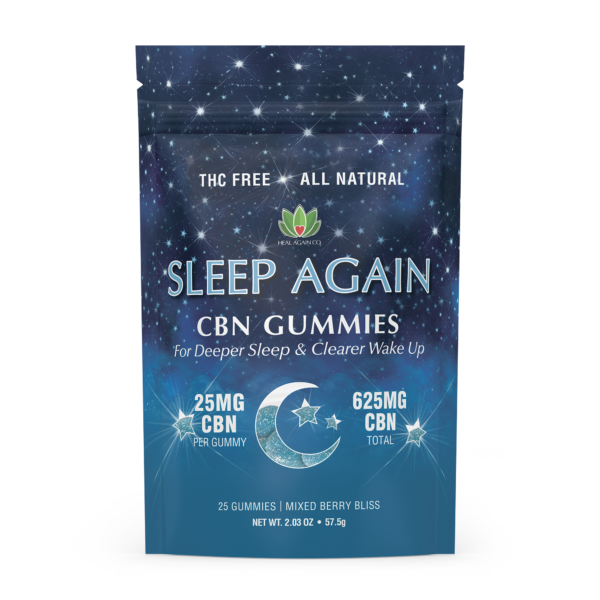 Sleep Again CBN Gummies 25 count pouch