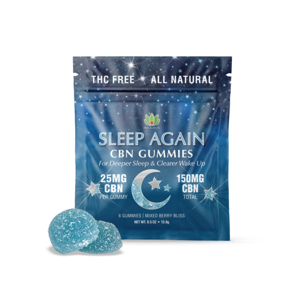 Sleep Again CBN Gummies 6 count pouch