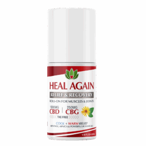 Heal Again Muscle Relief Roll-on Bottle