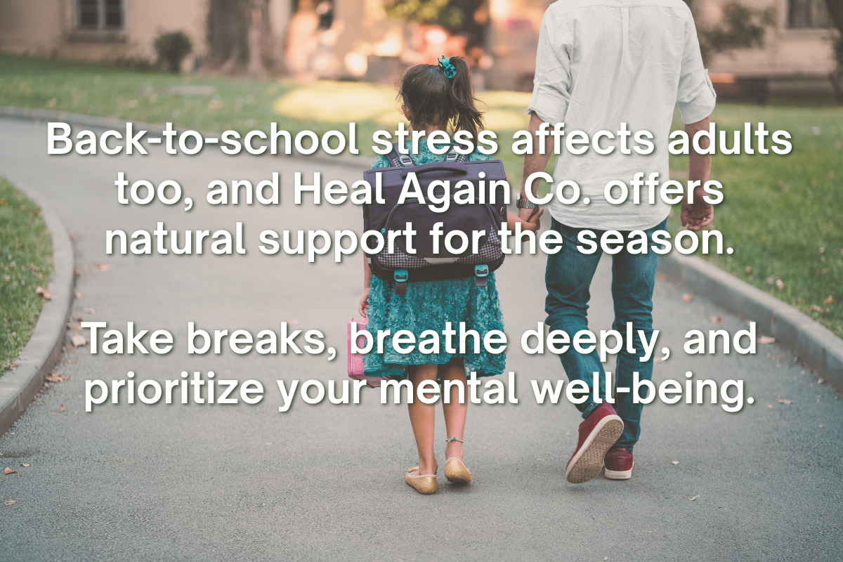 Natural Ways to Support Yourself During the Back-to-School Transition